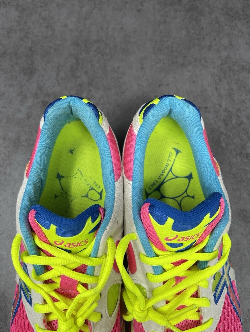ASICS Gel Noosa Tri 7 Size 8.5 Womens T264N Running Athletic Shoes Colorful - Picture 9 of 11